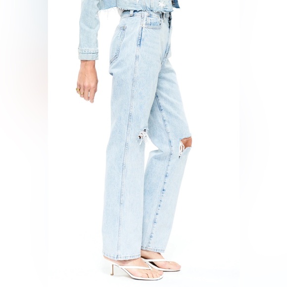 FLASH SALE⚡️Cassie Super High Rise Straight in By My Side - Picture 6 of 9